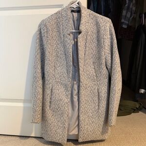 Vici Chic Black and White Knit Jacket